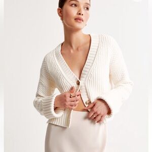 The A&F Cameron Seed Stitch Cardigan